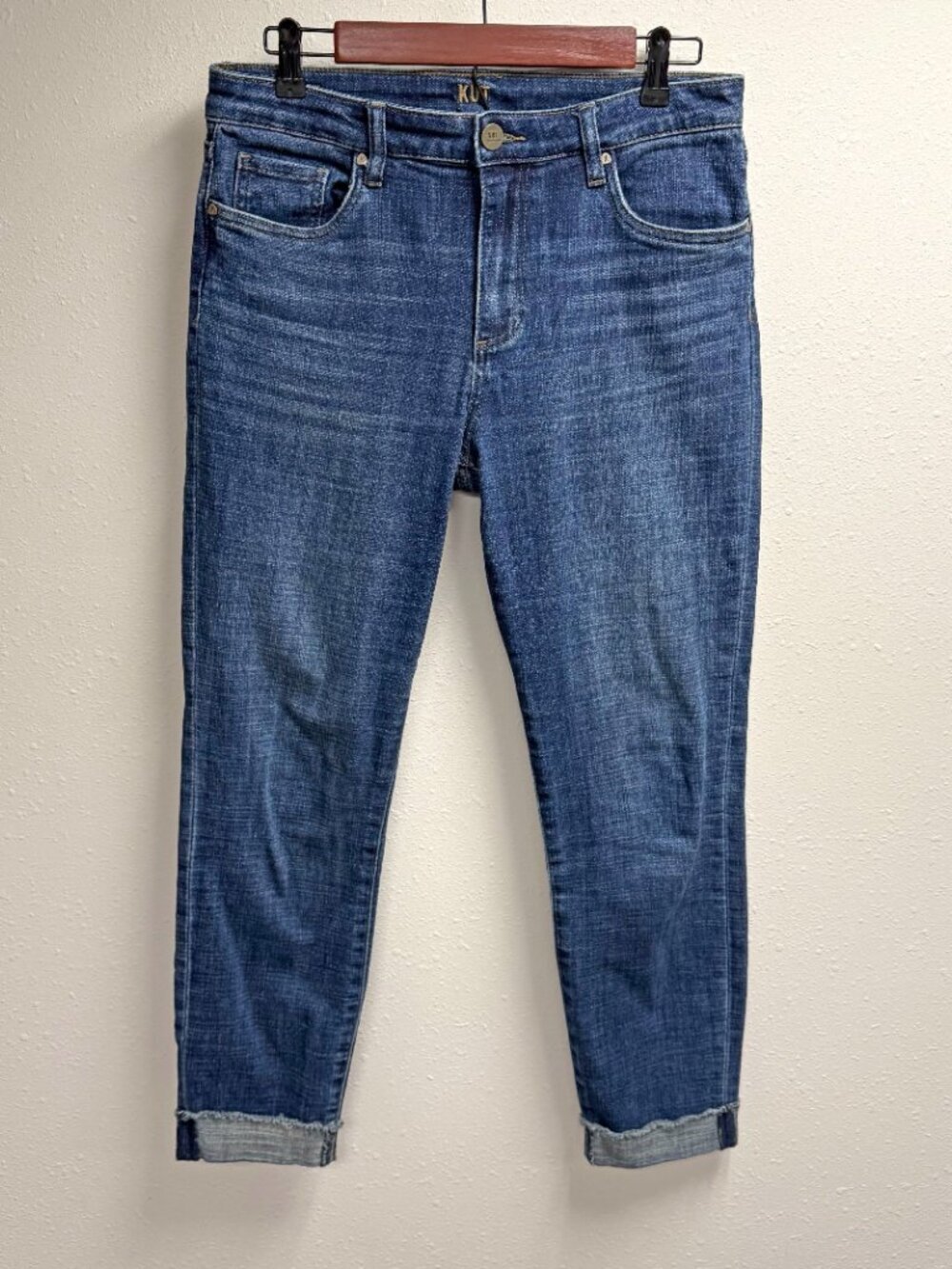 Kut from the Kloth Ankle Straight Leg Jeans - Picture 4 of 16
